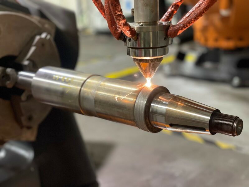 Repair and Refurbishment of high precision shafts using Laser Cladding