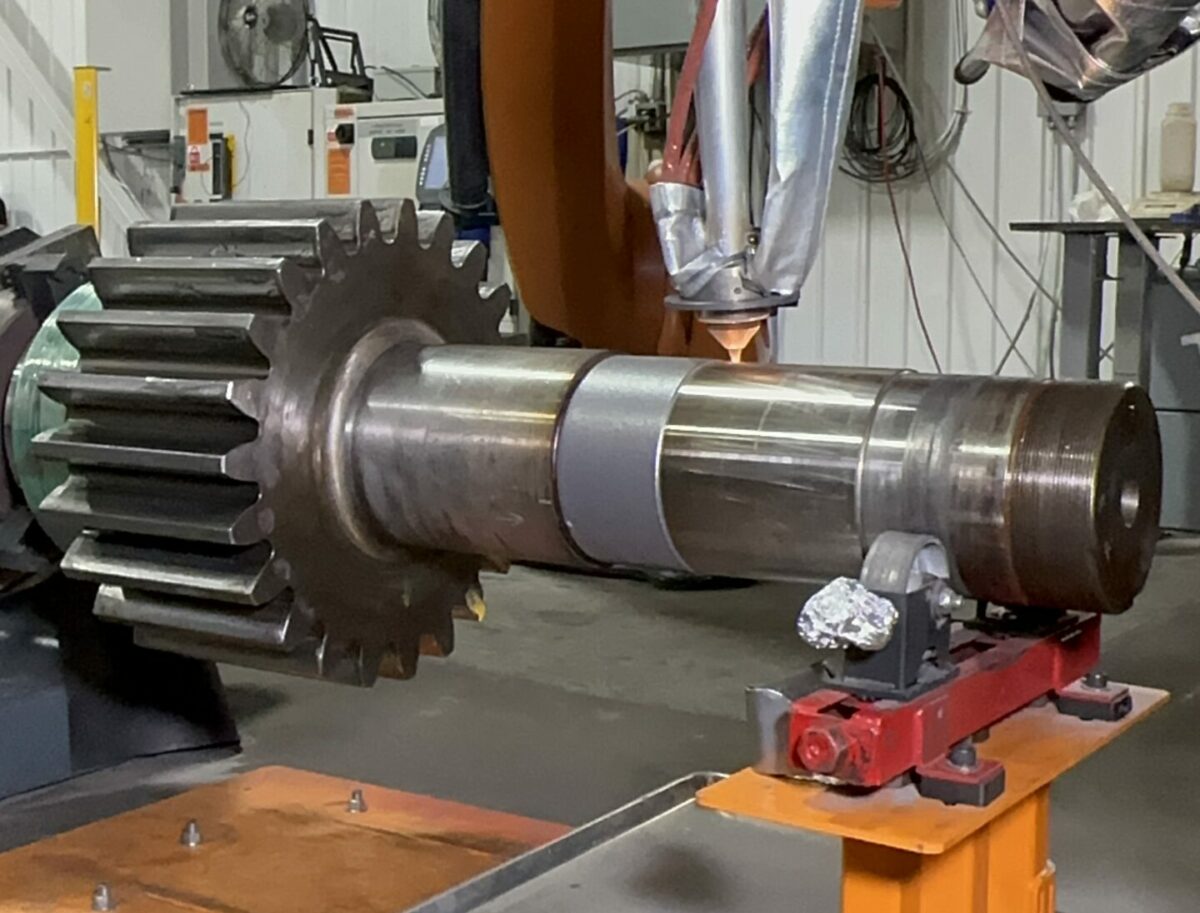 Revolutionizing Press and Heavy Equipment Repair with Laser Cladding